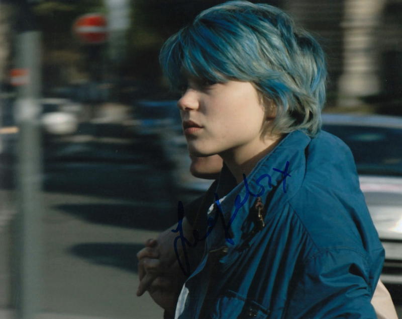 セール中…レア・セドゥ直筆サイン入り2Lサイズ写真Léa Seydoux セール中…レア・セドゥ直筆サイン入り2Lサイズ写真Léa Seydoux