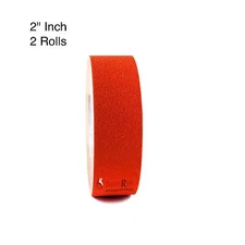 2 Rolls Orange Non Skid Tape - 2" X 60FT Adhesive - 60 Grit - Orange Anti Slip