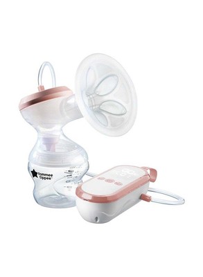 Tommee Tippee Made for Me elektrische Brustpumpe starke Saugkraft USB wiederaufladbar
