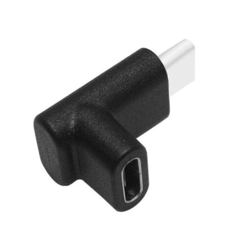 New Heavy-Duty 270 Degree Type-C USB 3.1 Male to Female Adapter for Smart Phones