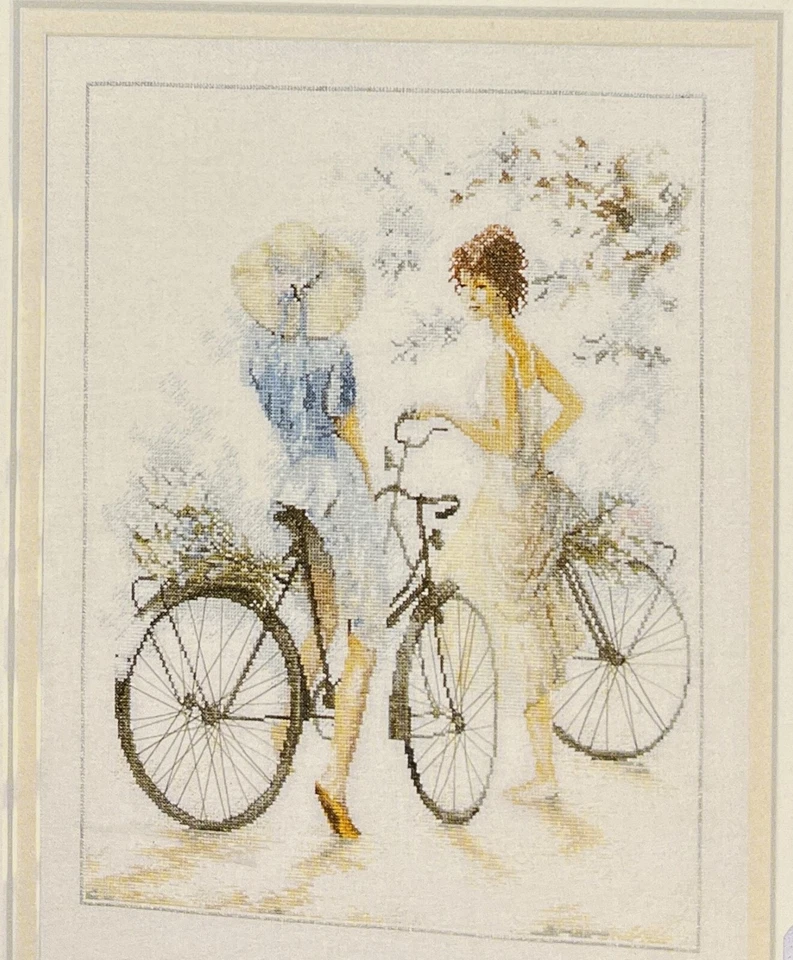 Folleto con patrón de punto de cruz de salida de verano Lanarte Foto 2 de 4