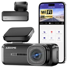 AZDOME Dash Cam Wi-Fi 1080P Night Vision G-Sensor Car Video Camera Parking Mode