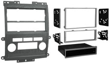 METRA 99-7428G DOUBLE/ISO DIN INSTALL KIT FITS NISSAN 09-12 FRONTIER/XTERRA GRAY