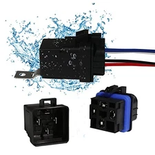 12V Waterproof Automotive Relay Harness Socket