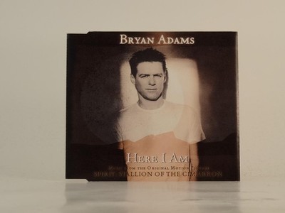 BRYAN ADAMS HERE I AM (G39) 4 Track CD Single including Picture Sleeve A&M