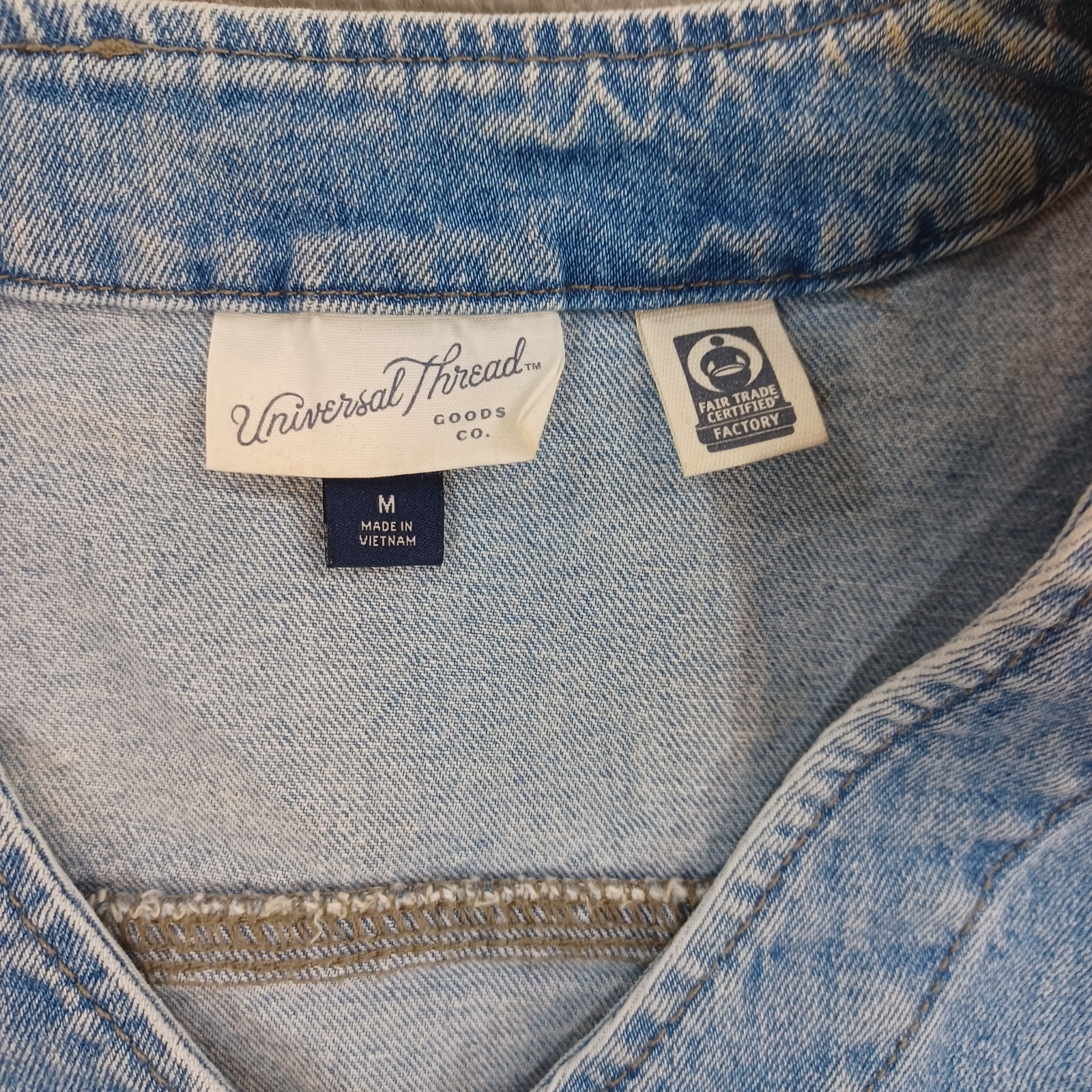 Universal Thread Womens Medium Distressed Biker D… - image 3