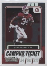 2021 Panini Contenders Draft Picks Campus Ticket Damien Harris #67 05ol