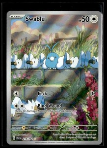 Swablu 213/182 Illustration Rare Paradox Rift Holo