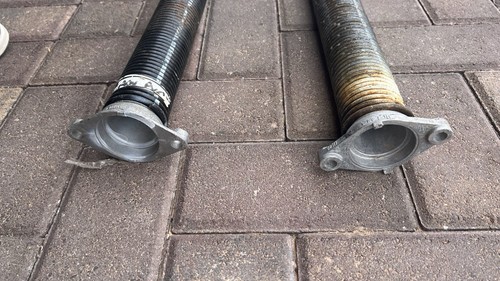 Pair of .218 x 30" x 1 3/4" Garage Door Torsion Springs with Ends - Picture 2 of 9