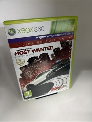 Need for Speed: Most Wanted - Limited Edition (Microsoft Xbox 360 2012) EA - OVP