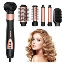 6 in 1 High-Speed Air Wrap Hair Styler,110,000 RPM Professional Hair Dryer