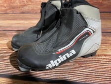 Alpina Touring Kids Nordic Cross Country Ski Boots Size EU35 US3.5 NNN A-1317