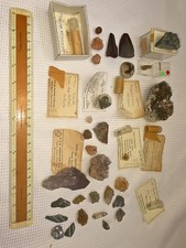 Vintage Mineral & Geological Specimen Collection Lot British Museum Labels 2.2