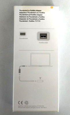 Apple Thunderbolt-FireWireアダプタ MD464ZM/A ヨドバシ.com - アップル Apple Thunderbolt-FireWireアダプタ MD464ZM