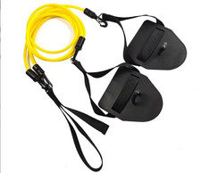 Arm Strength Swim Trainer with Removable Resistance Bands for Dryland