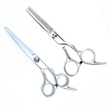 Hair Thinning Shears and Hair Cutting Scissors 6.7 Inches with Fine Adjustabl...