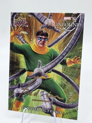 Doctor Octopus - 2022 Upper Deck Marvel Unbound #75 Autographs fred.ian /50
