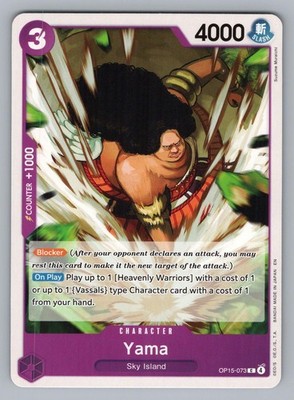 YAMA OP15-073 C ADVENTURE ON KAMI'S ISLAND ONE PIECE NM EB04 2026;