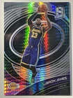2020-21 Spectra #81 LeBron James Black Hyper Prizm 1/1