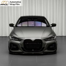 5ft X 50ft Pet Car Wrap Vinyl Monza Grey Air Release Bubble Free Full Roll Film