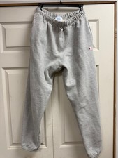 Vintage Champion Reverse Weave Gray Sweatpants Medium Honduras
