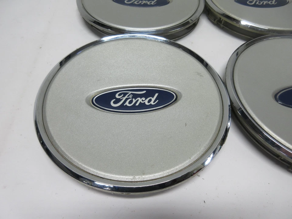 Ford Windstar 2001-2003 16" OEM tapas centrales plateadas 1F221A096AB 3425 - Juego/4* Foto 4 de 4