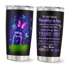 Daughter in Law Gifts, Best Daughter in Law Birthday 20oz Daughter in law