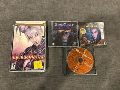 Role Playing PC Game Lot: Guild Wars,StarCraft, Diablo 1 & 2 & World Of Warcraft