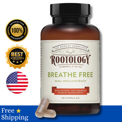 Rootology Breathe Free of - Natural Nasal & Sinus Comfort Support -