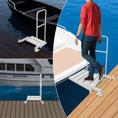 Aluminum Alloy Boat Boarding Platform Boat Boarding Tool 150kg/330.69lbs Load