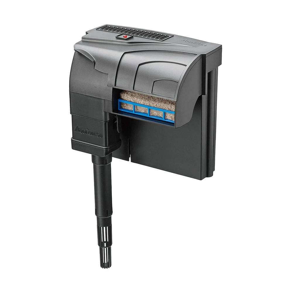 Aqueon QuietFlow 50 LED PRO Aquarium Fish Tank Power Filter For Up To 50 Gallon - Image 2 of 4