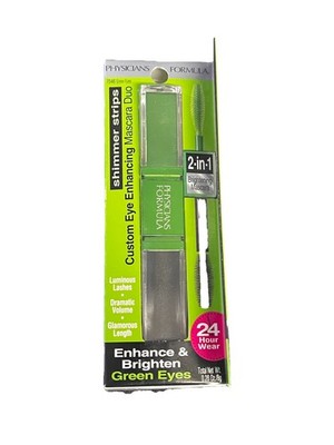 Physicians Formula Shimmer Strips 2-in-1 Brightening Mascara Duo, Green Eyes