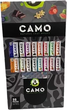 CAMO Wraps Afghan Natural Leaf Wraps 25 Pack Variety Box