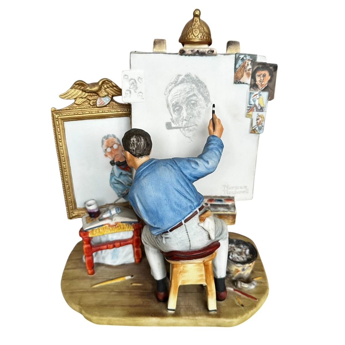 norman rockwell self portrait products for sale | eBay