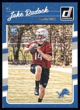 2016 Donruss - Jake Rudock #318 RC