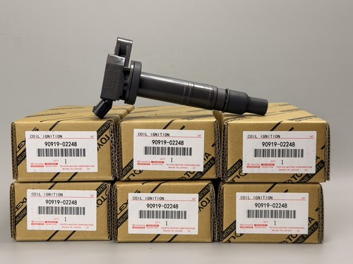 6X OEM Ignition Coil 90919-02248 Fits For Toyota Tacoma Land Cruiser Tundra 4.0L