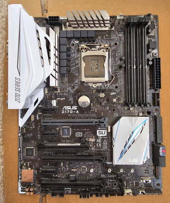 ASUS Z170-A Intel Core 6th Gen LGA1151 1x M.2, 6x SATA 6.0 Gb/s ATX Motherboard
