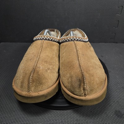 UGG Men’s Dark Brown Suede Shearling-Lined Slip-Ons UGG Men main image 4