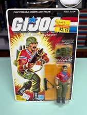 1985 G.I. Joe Bazooka Missle Specialist MOC Original Condition Issues