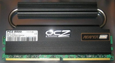 1GB OCZ Reaper Series DDR2 1066MHz PC2-8500U 240-pol.CL5 OCZ2RPR10664GK TOP