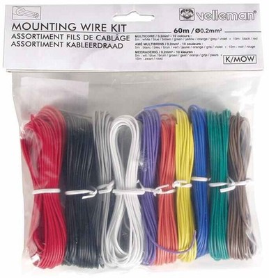 VELLEMAN SA - Multicore Kabelset 8 x 5m