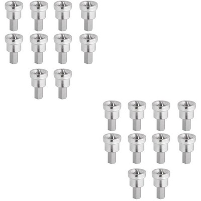  10Pcs Depth Stop Gipskartonschrauben Positionieren der Schraubendreher-Bits PH2