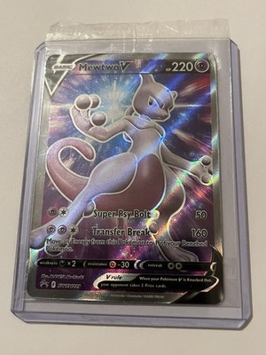 Mewtwo Pokemon Karte 2022 PROMO Holo ( eigene Ref: 047 ) Mega Evolution Mint Sealed