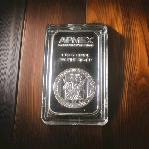Silver APMEX Bar 1 Troy oz. .999 Fine Silver Sealed