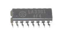 LA3361 "Original" SANYO 16P DIP   IC  1 Pc