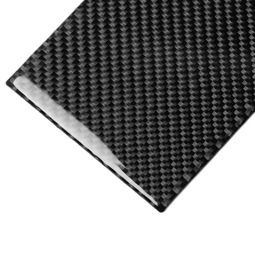 Para Ford Mustang 2009-2013 interior fibra de carbono GPS cambio de marcha borde panel decorativo - Imagen 7 de 8