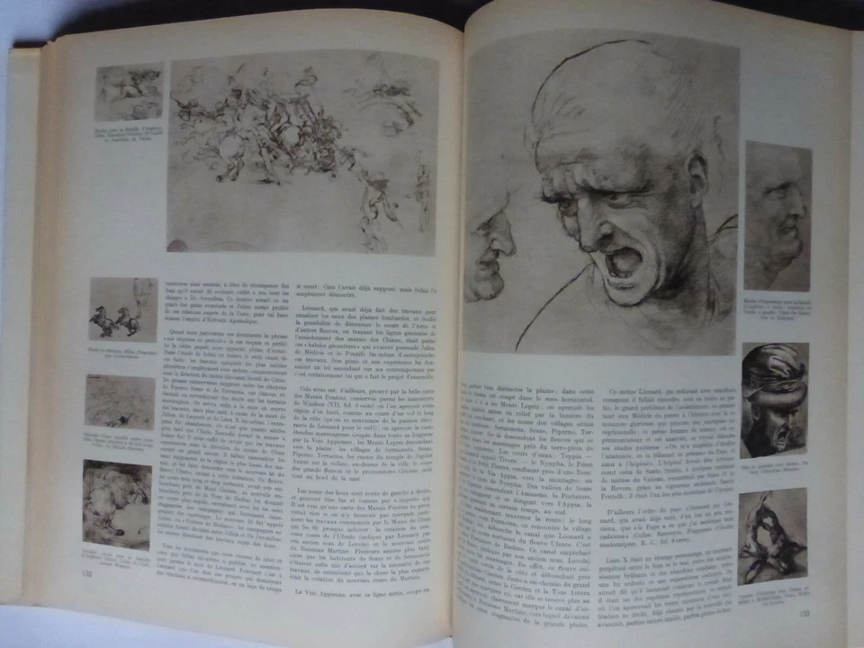 LEONARD DE VINCI - Deux volumes - Editions Rombaldi 1958 - - Photo 4/4