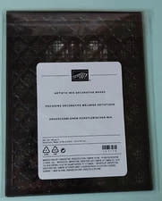 Stampin Up Artistic Mix Decorative Masks 5 Pcs NEW