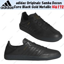 adidas Originals Samba Decon Core Black Gold Metallic IG6172 Men's Size