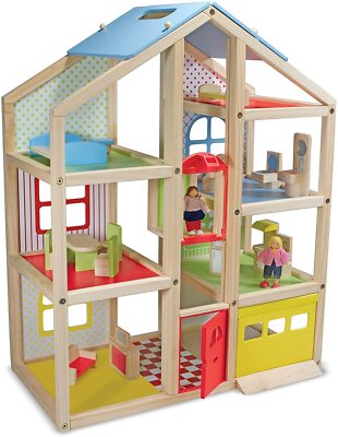Melissa & Doug Hi-Rise Complete Dollhouse - 2462 for sale online